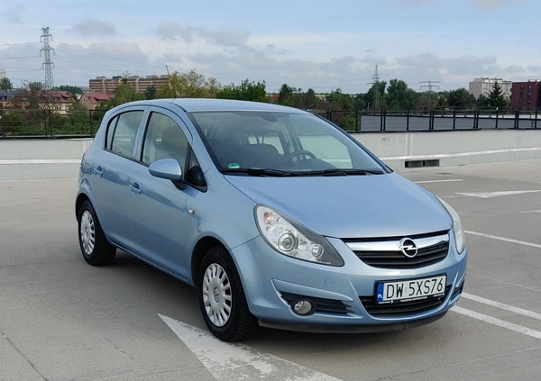 Opel Corsa cena 14600 przebieg: 135000, rok produkcji 2009 z Wrocław małe 379